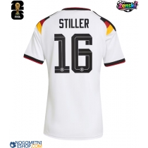 Ženski Nogometni dresi Nemčija Angelo Stiller #16 Domači SP 2026 Kratek Rokav